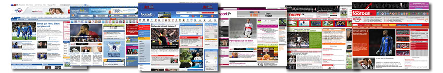 Les sites de foot